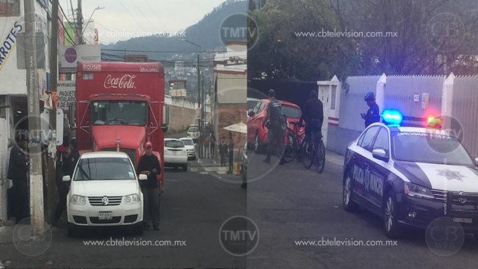 Asaltan a repartidores de Coca Cola afuera del Hospital de La Mujer
