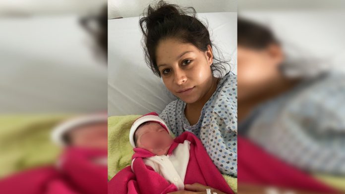 Niña, primer bebé del 2020 en el Hospital de la Mujer