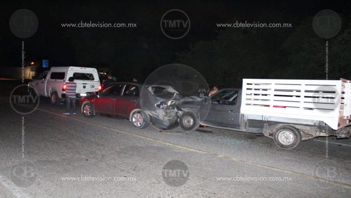Un moreliano ebrio ocasiona choque múltiple en la ciudad de LC
