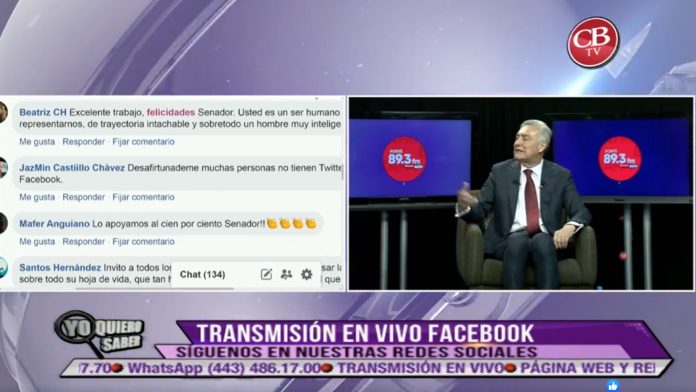 El senador de la república, Cristóbal Arias Solís mencionó que los programas