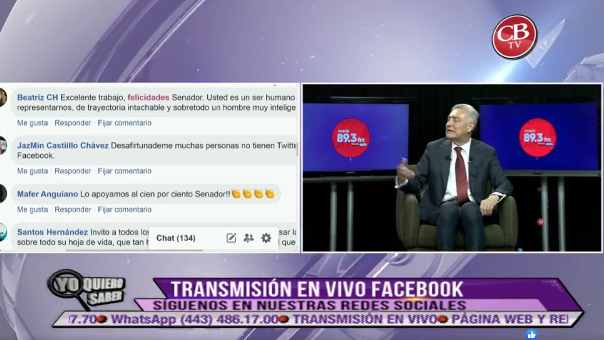 El senador de la república, Cristóbal Arias Solís mencionó que los programas El senador de la república, Cristóbal Arias Solís mencionó que los programas