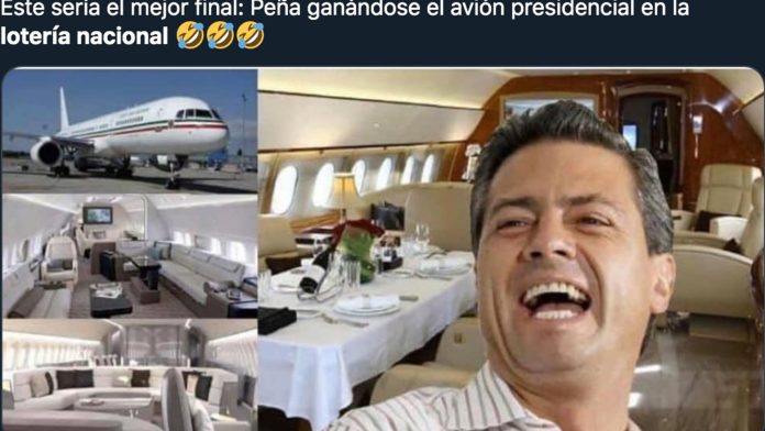 ¡Tuiteros quieren que Peña Nieto se gane el avión presidencial!