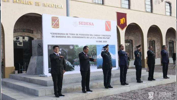 Toño Madriz reconoce la gran valía que tiene el Ejército Mexicano en la sociedad