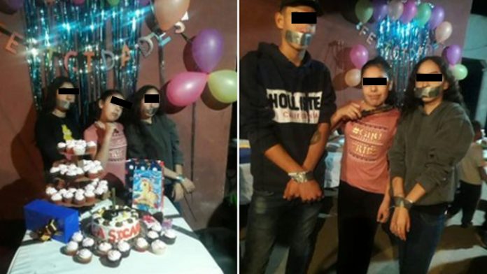 Solo pasa en México: Joven festeja su cumpleaños con temática de sicarios