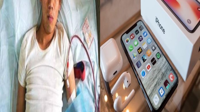 Joven vendió un riñón para comprarse un iPhone; ahora tiene que vivir conectado a una maquina