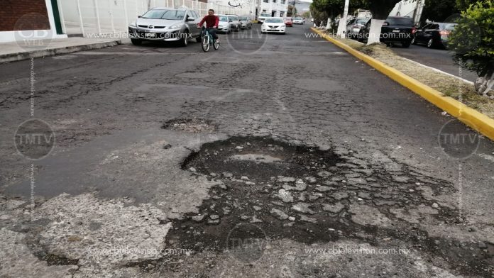 Morelia, la ciudad de los baches