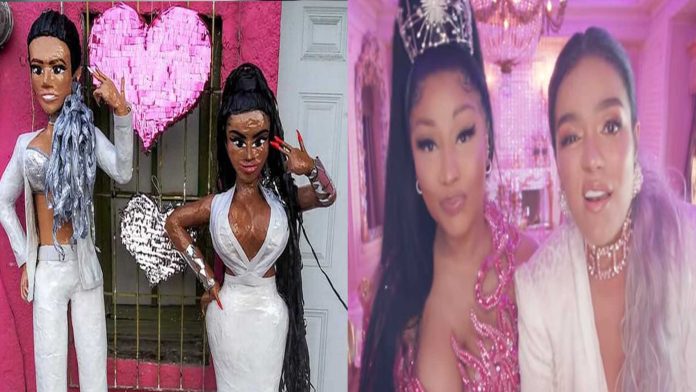 ¡Efecto Tusa! Viralizan piñatas de Karol G y Nicki Minaj