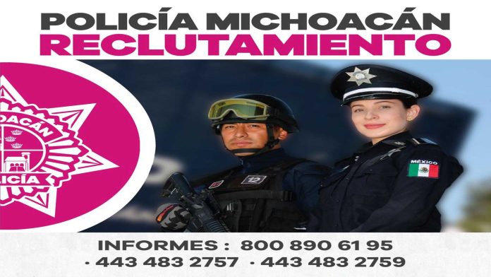 Continúa SSP con campaña de reclutamiento policial en la entidad