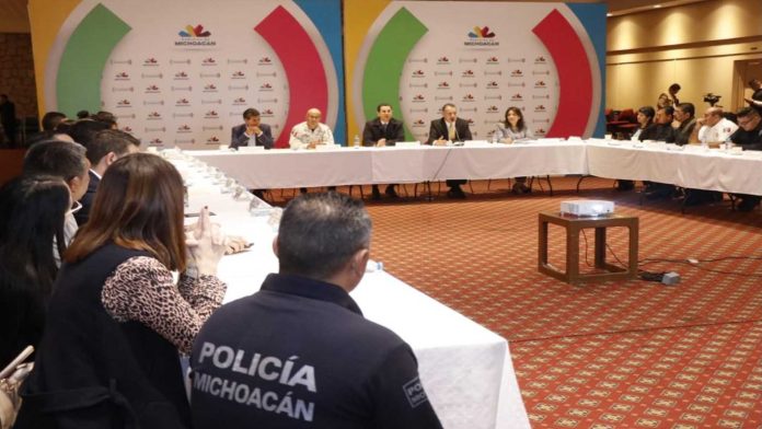 Refuerzan SSP y presidentes municipales de la Región oriente, estrategia de seguridad