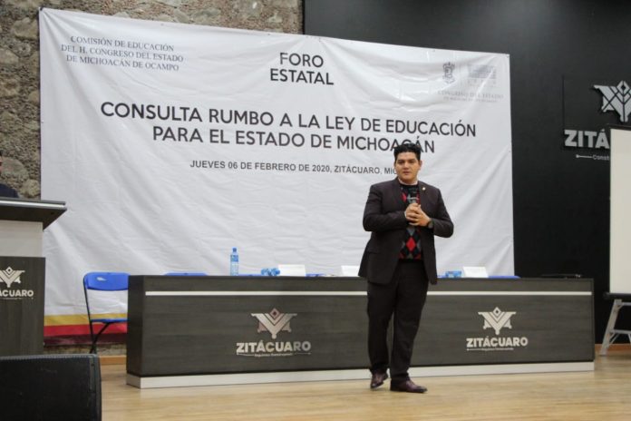 Toño Madriz se pronuncia en pro del medio ambiente en Michoacán