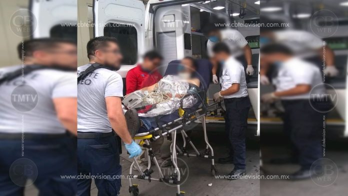 Morelia: Hombre se corta el cuello en el fraccionamiento La Hacienda