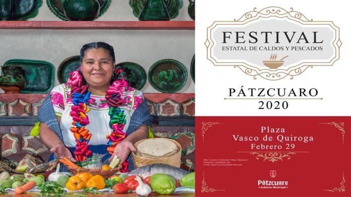 Invita Víctor Báez al “3er Festival Estatal de Caldos y Pescados, Pátzcuaro 2020”