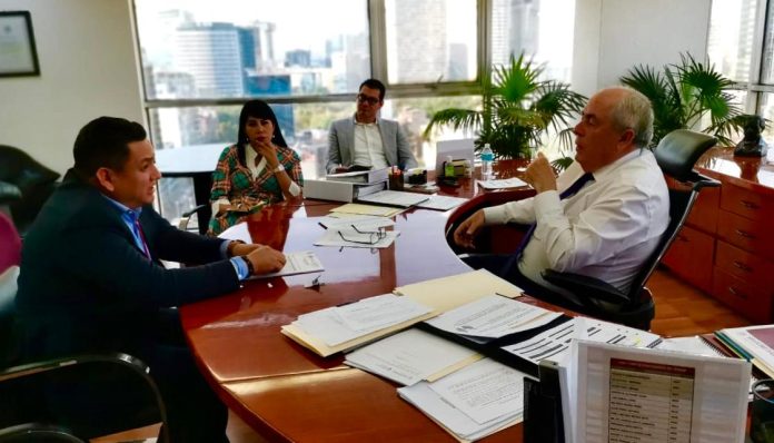 Víctor Manríquez concertó recursos del Fortaseg 2020 para atender seguridad en Uruapan