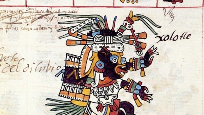 El dios perro Xólotl