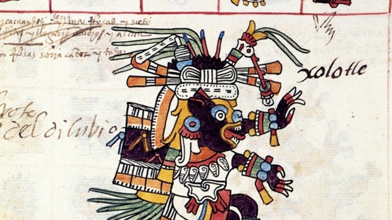 El dios perro Xólotl El dios perro Xólotl
