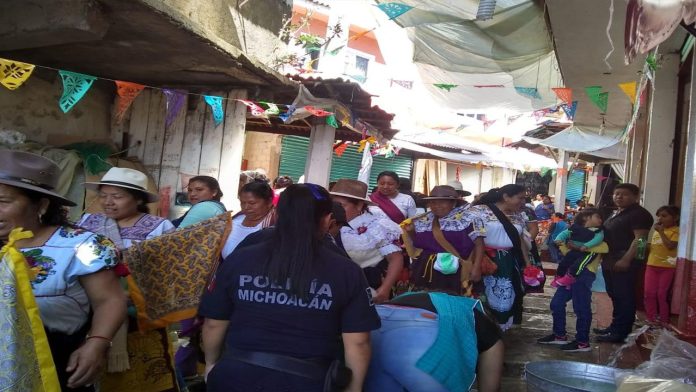 Mantiene SSP fortalecimiento de esquemas de proximidad ciudadana, en Pátzcuaro 