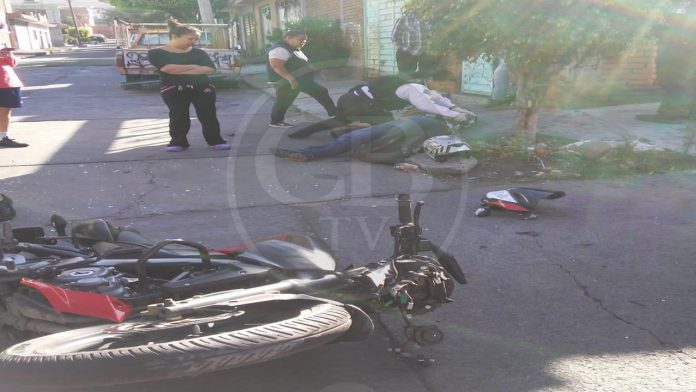 Otro choOtro choque de motociclista, ahora en la Nicolás Romeroque de motociclista, ahora en la Nicolás Romero