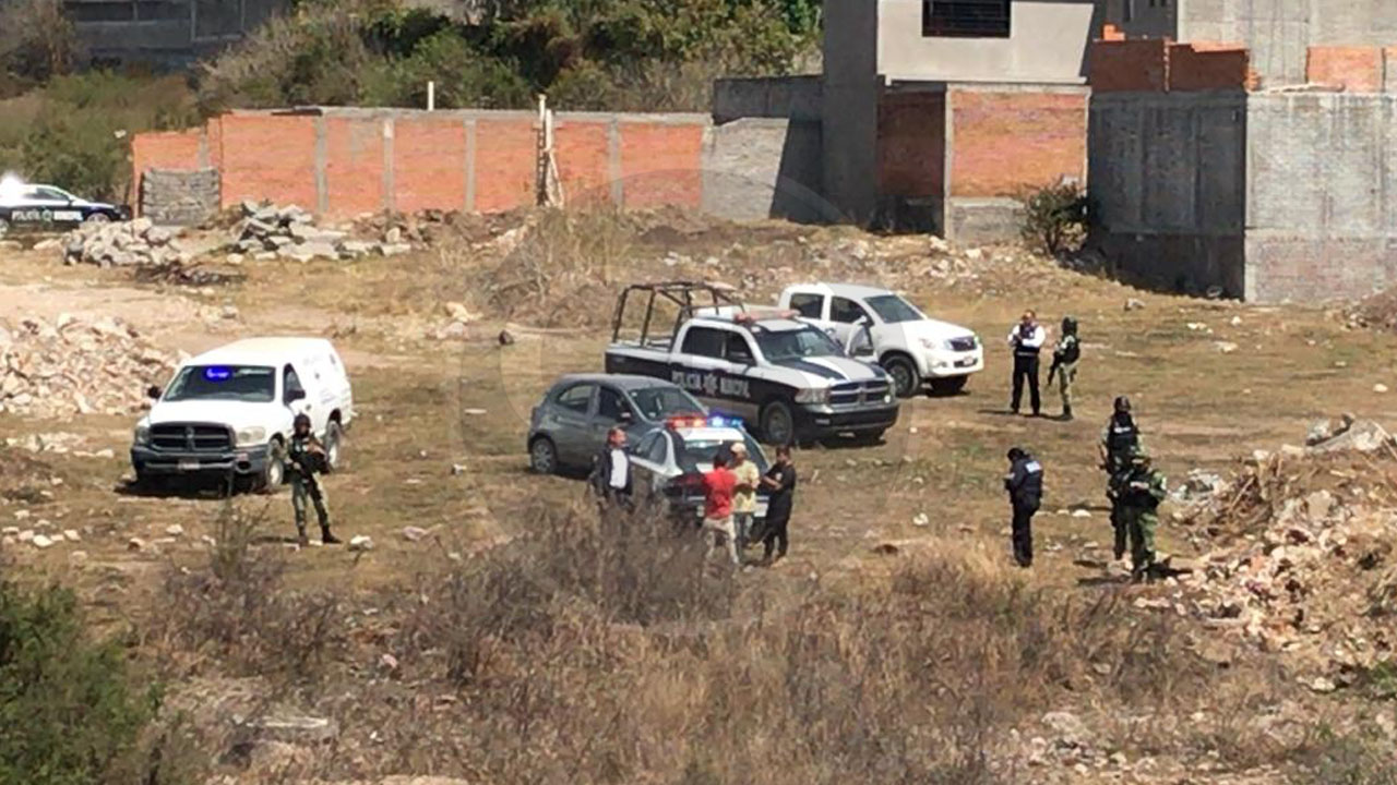 Localizan a una persona muerta en una barranca de Trincheras Localizan a una persona muerta en una barranca de Trincheras