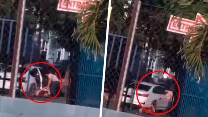 VIDEO (+18): Graban a sicarios ejecutando a hombre a plena luz del día