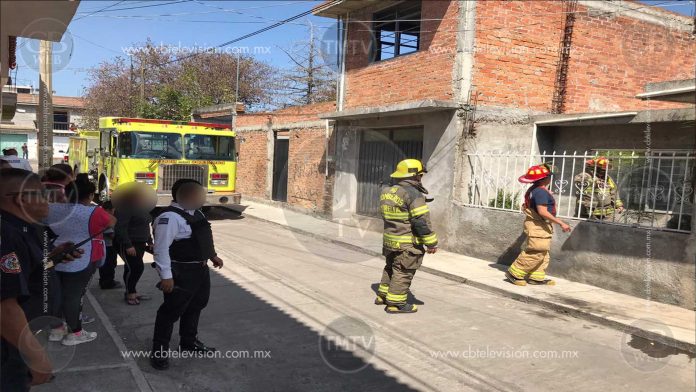 Conato de incendio en vivienda moviliza a bomberos de Morelia