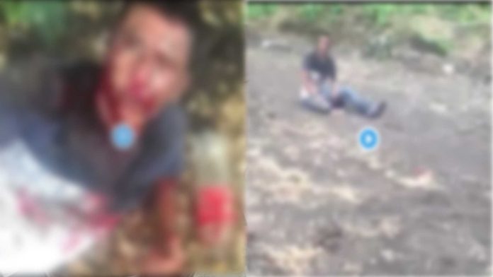 VIDEO (+18): Sicarios del CJNG se graban interrogando y ejecutando a un sicario de La Familia Michoacana