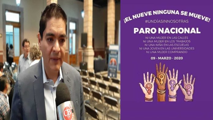 Diputado Arturo Hernández refrenda su apoyo a la campaña #UnDíaSinMujeres