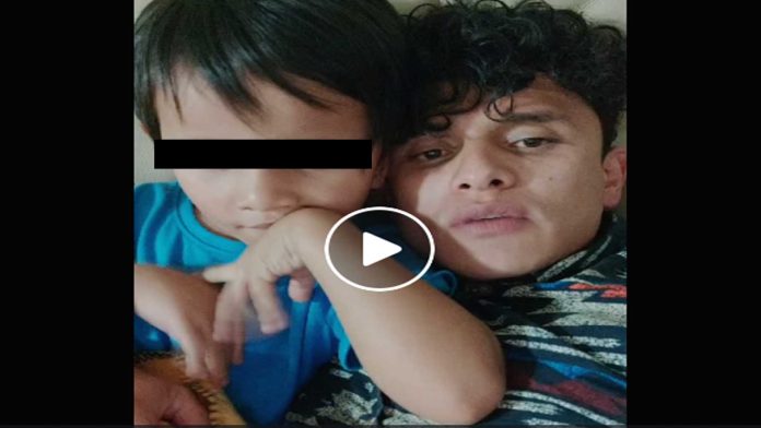 Video: Hombre huye con su hijo para evitar que la madre del menor lo siga maltratando; ella lo denuncia por secuestro