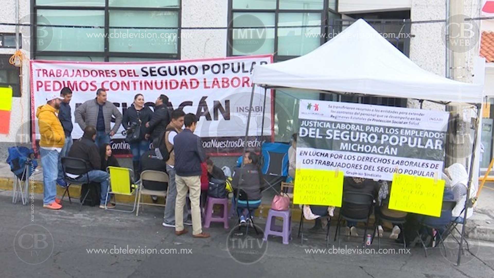 Tras mesas de trabajo, extrabajadores del seguro no obtienen ningún resultado Tras mesas de trabajo, extrabajadores del seguro no obtienen ningún resultado