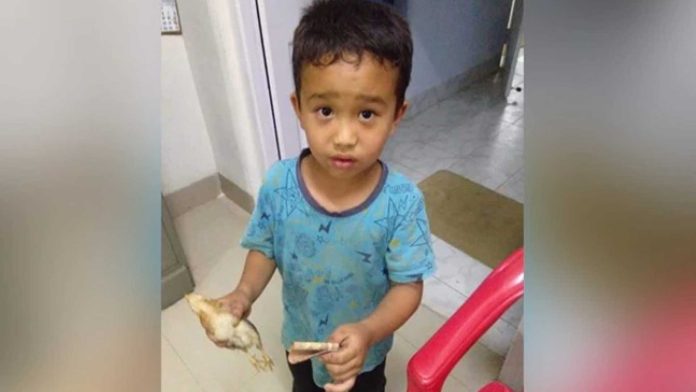 Niño atropella un pollito con su bici y lo lleva al hospital con todos sus ahorros