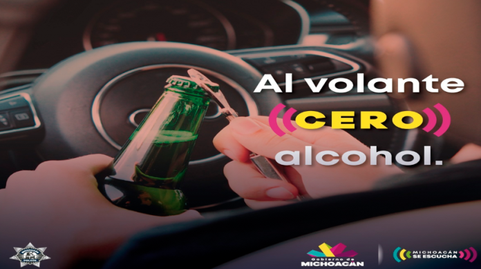 Multa de 3 mil 693 pesos a quien conduzca bajo los efectos del alcohol: SSP