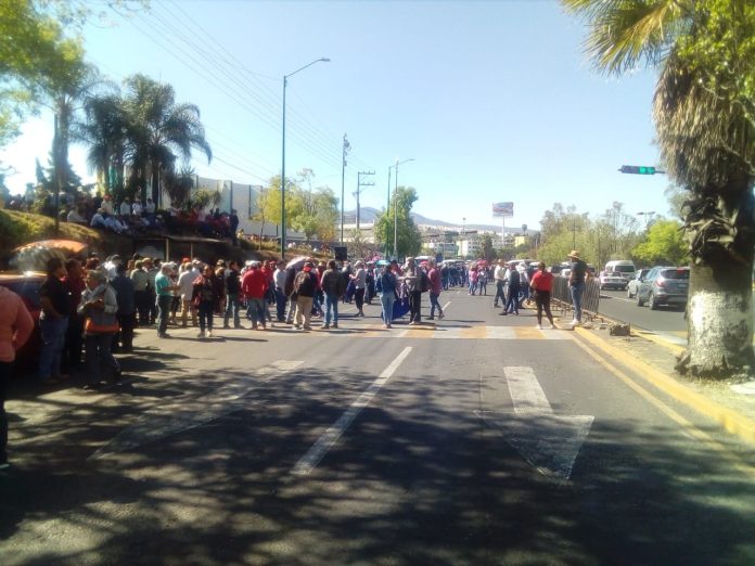 Despliega SSP dispositivo de vigilancia por manifestación, en Morelia