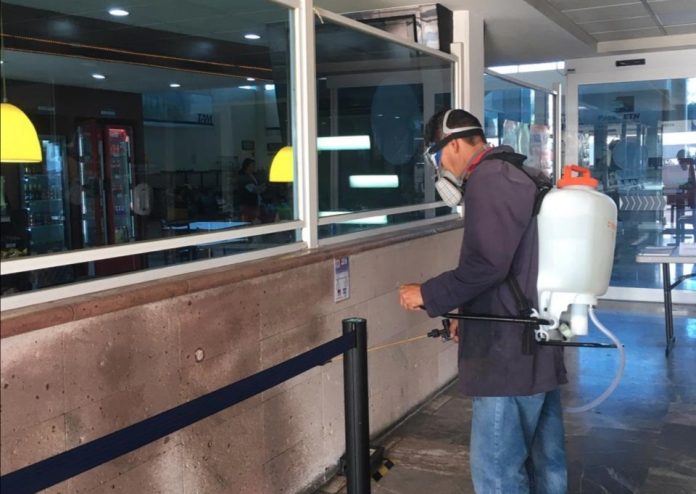 De acuerdo a un comunicado de prensa los directivos de la Terminal de Autobuses de Morelia intensificaron filtros sanitarios en coordinación con la Secretaría de Salud de Michoacán, esto para prevenir y mitigar la propagación del coronavirus covid-19.