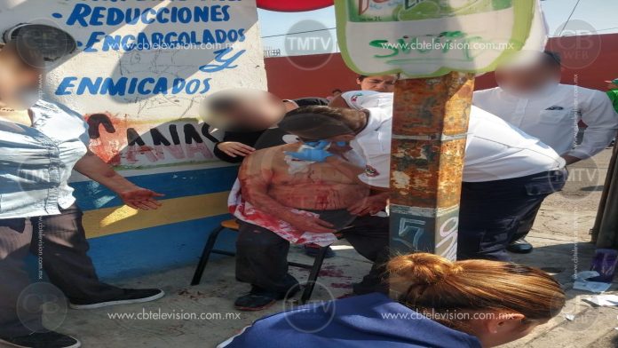 Acuchillan a un hombre en Villas del Real Poniente