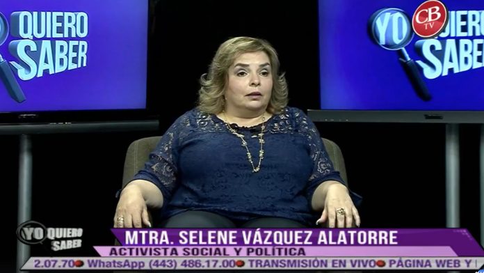 Periodistas arriesgan su vida por muy poco, señala Selene Vázquez Alatorre