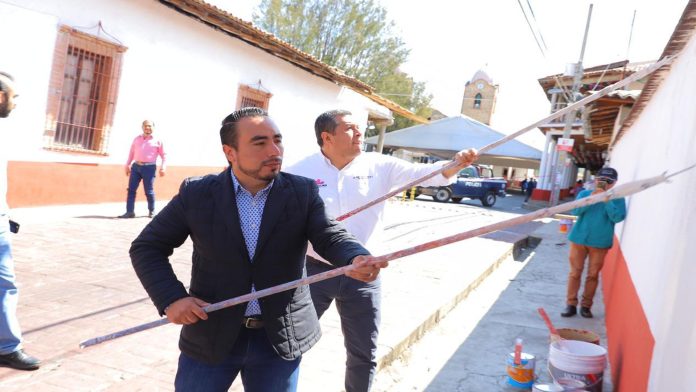Sedesoh pinta de alegría viviendas de Áporo