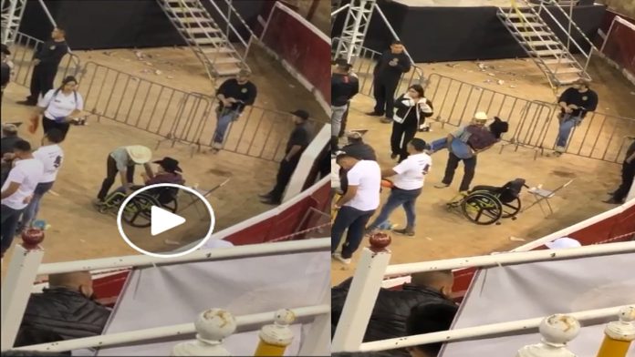 Video: Padre carga a su hija con discapacidad para que disfrute de un baile en la Monumental de Morelia