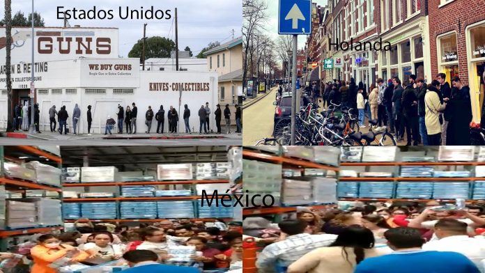 Compras de pánico: Armas, marihuana y papel higiénico
