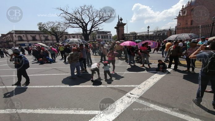 Movimiento popular Rubén Jaramillo toman la Madero