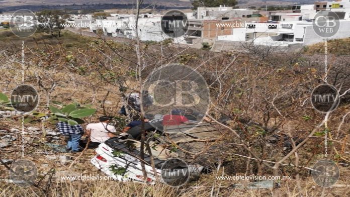 Reportan volcadura con lesionados en Bosques Tres Marías