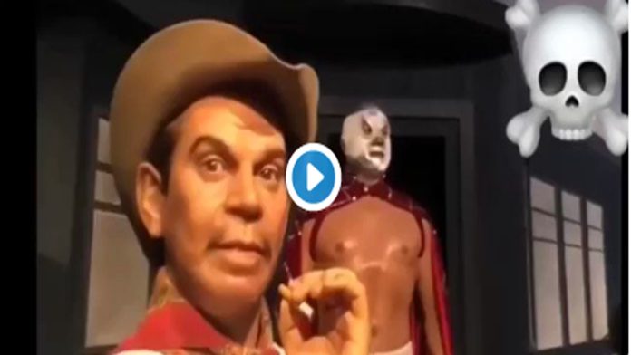 Video: Captan momento en que figura de 