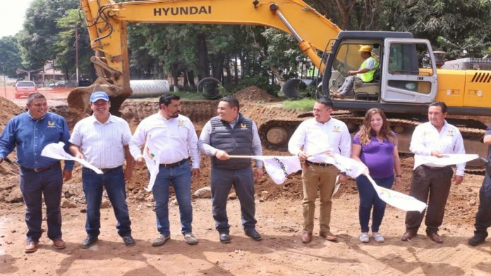 Arrancó construcción del Sistema de Retención de Agua Pluvial en “La Cedrera”