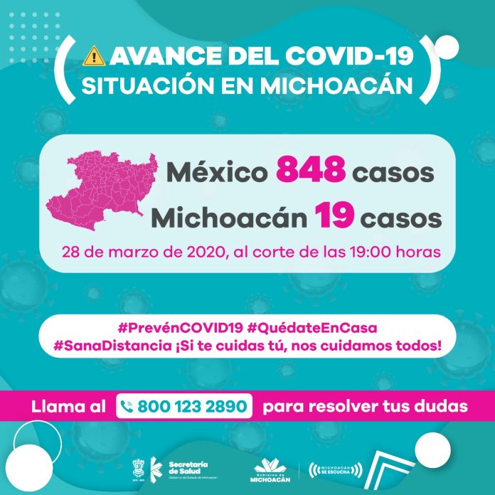La SSA confirma la recuperación de un paciente infectado de Covid-19 en Morleia