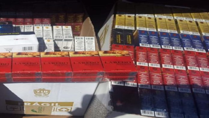 Asegura SSP a uno en posesión de 859 cajetillas de cigarros de procedencia ilícita