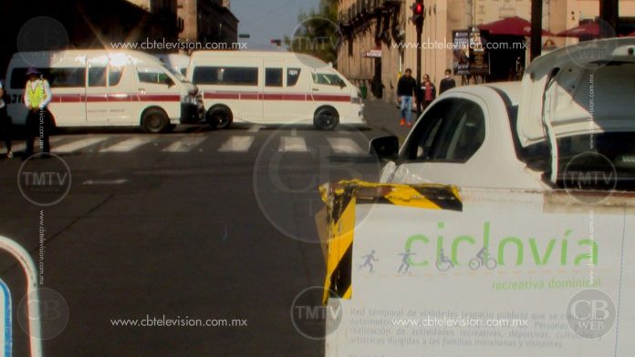 Una vez más transportistas se manifiestan en la ciclovía: bicivilízate pide continuar con mesas de diálogo