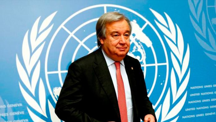 La ONU pide un alto el fuego mundial por coronavirus