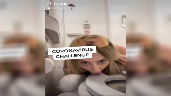 2. El estúpido y peligroso: “coronavirus Challenge”, ya se está viralizando.