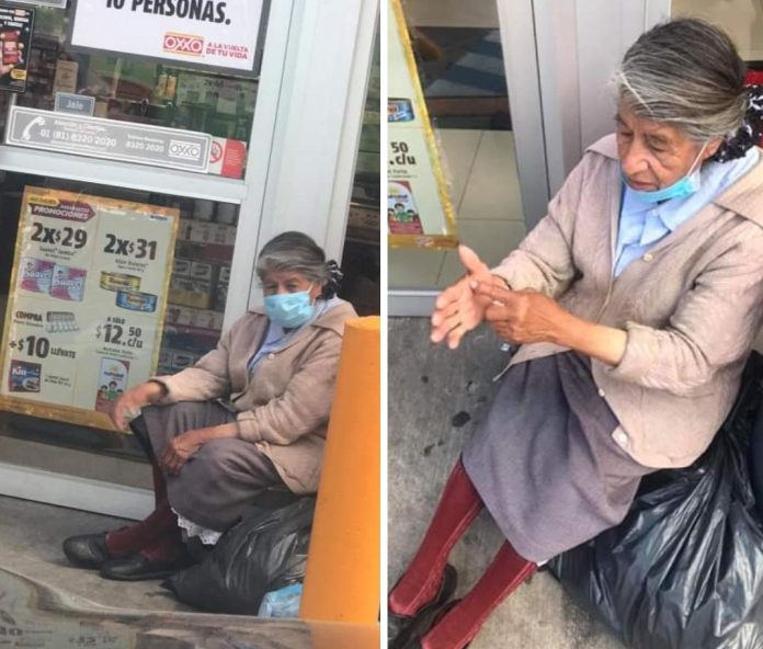 Piden ayuda para abuelita moreliana que se lastimó las manos