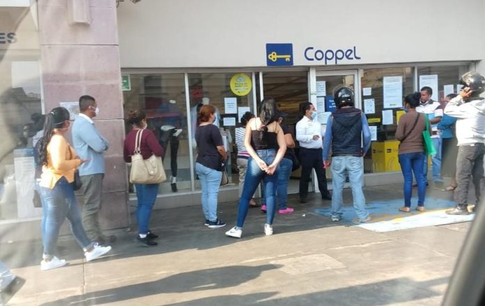 Tiendas departamentales operan a pesar de la contingencia