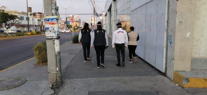 Se liberan los espacios de comercios cerca del Obelisco Lázaro Cárdenas