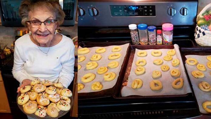 Mujer de 97 años da clases de cocina en línea y se vuelve viral